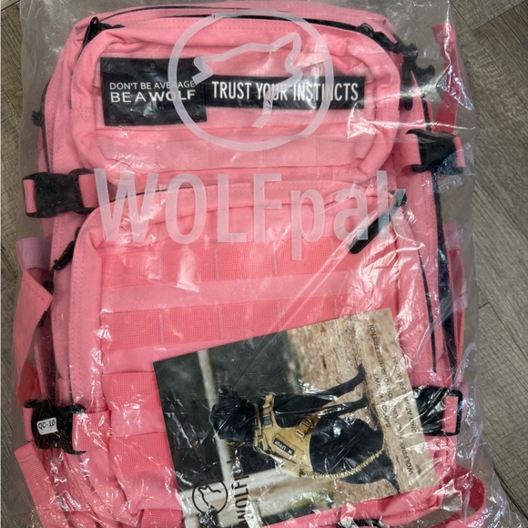 Pink WOLFpak Backpack - Picture 1 of 9